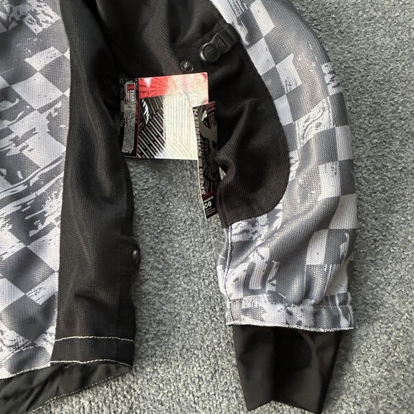Speed And Strength Jacket Mens 2XL Gray Luna Frnq Mesh Jersey Motorcycle Racing - Picture 6 of 13